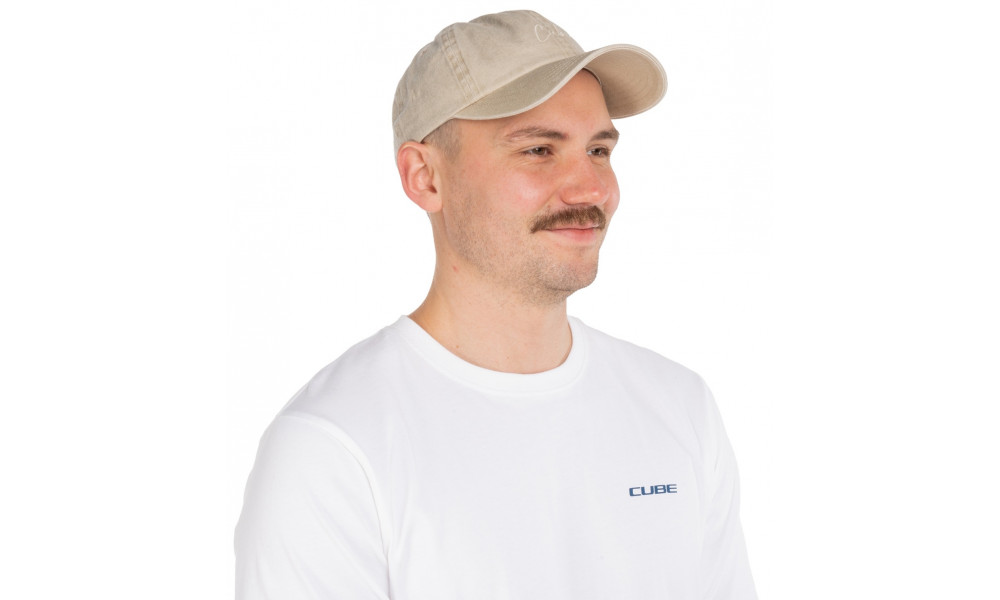 Kepurė Cube 6 Panel Washed beige - 2