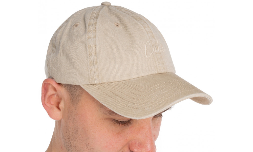 Kepurė Cube 6 Panel Washed beige - 3