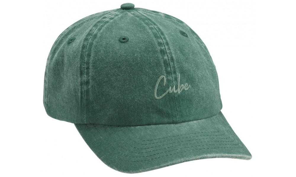 Kepurė Cube 6 Panel Washed green - 1