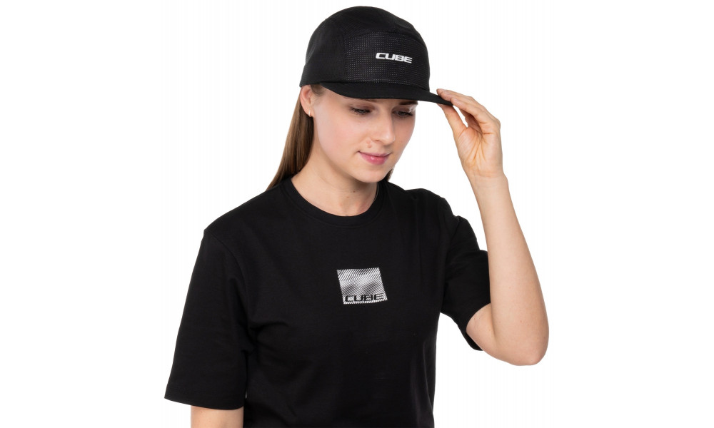 Kepurė Cube 5 Panel black - 4
