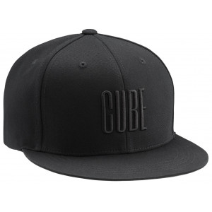 Kepurė Cube The Embossed black'n'black