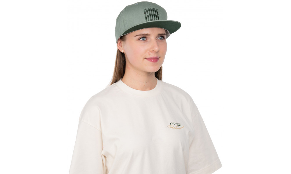 Kepurė Cube The Embossed sage - 5