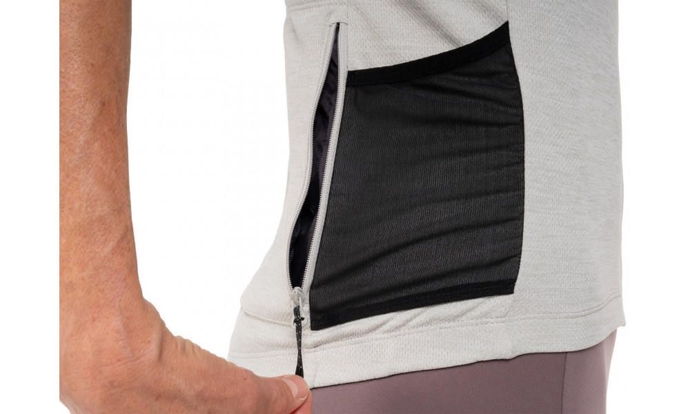 Dviratininko marškinėliai Cube Gravel WS Full Zip Cargo S/S blue - 7