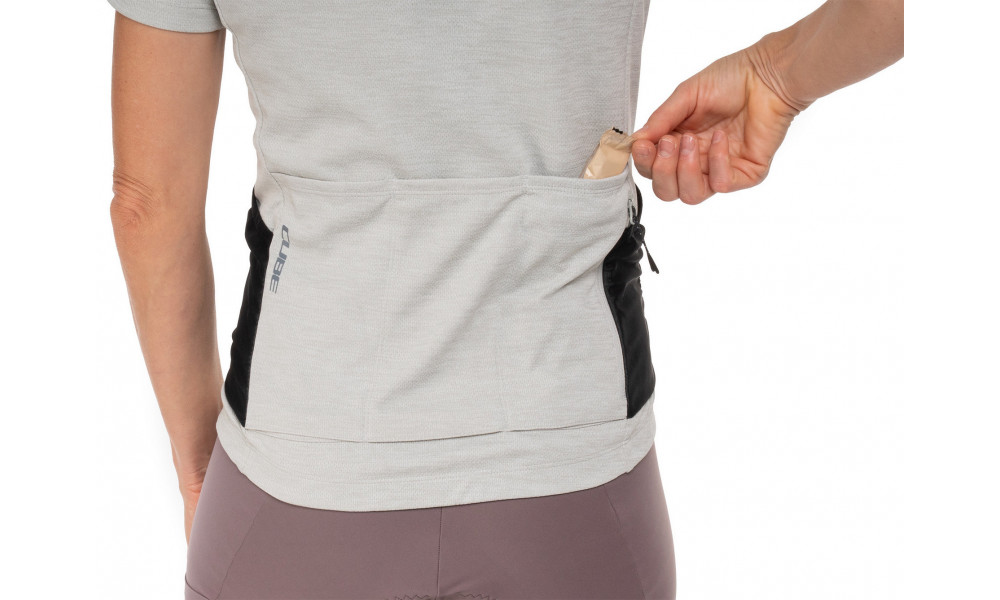 Dviratininko marškinėliai Cube Gravel WS Full Zip Cargo S/S blue - 8