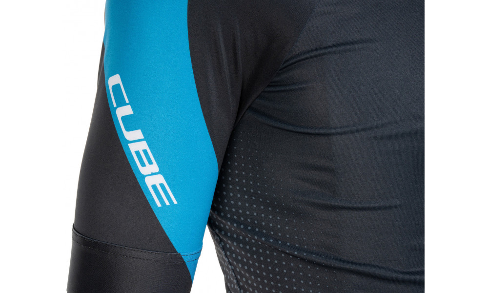 Dviratininko marškinėliai Cube Road/XC Teamline S/S black - 5