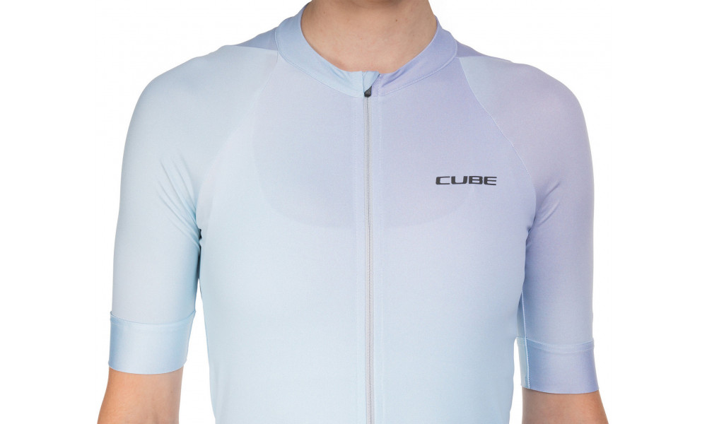 Dviratininko marškinėliai Cube Road/XC WS S/S bordeaux - 3