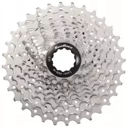 Galinis žvaigždžių blokas SunRace CSRS3 11-speed metallic