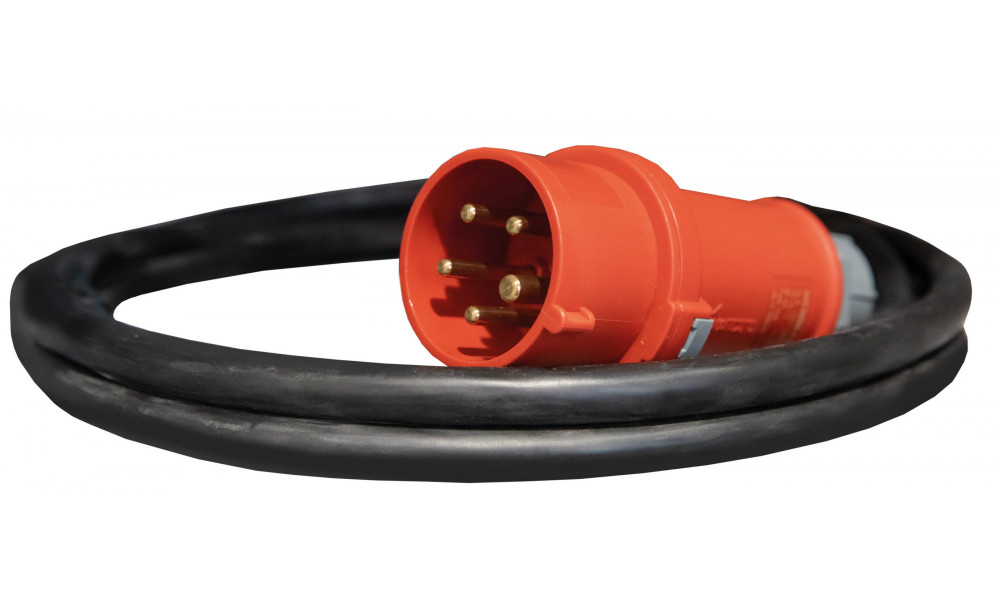 Daiktadėžės dalis Cyclus Tools by Asecos Power Cable 400V for battery charge cabinets K9/K3 (290199) 