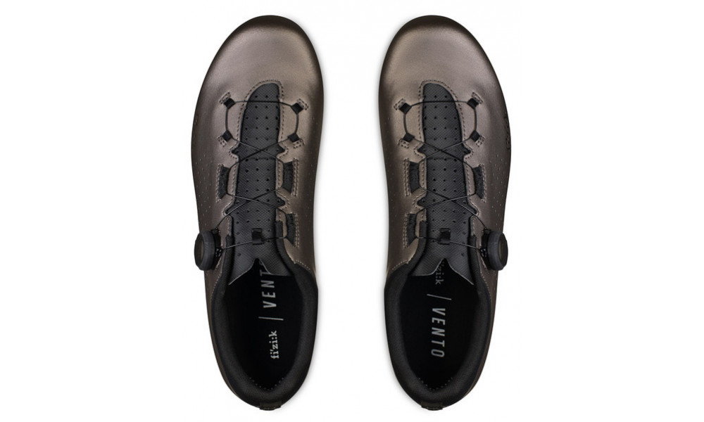 Dviratininko batai FIZIK Vento R5 Omnia metallic gun metal-black - 2