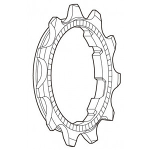 Galinė žvaigždutė Shimano SORA CS-HG50-8l 8-speed 11T