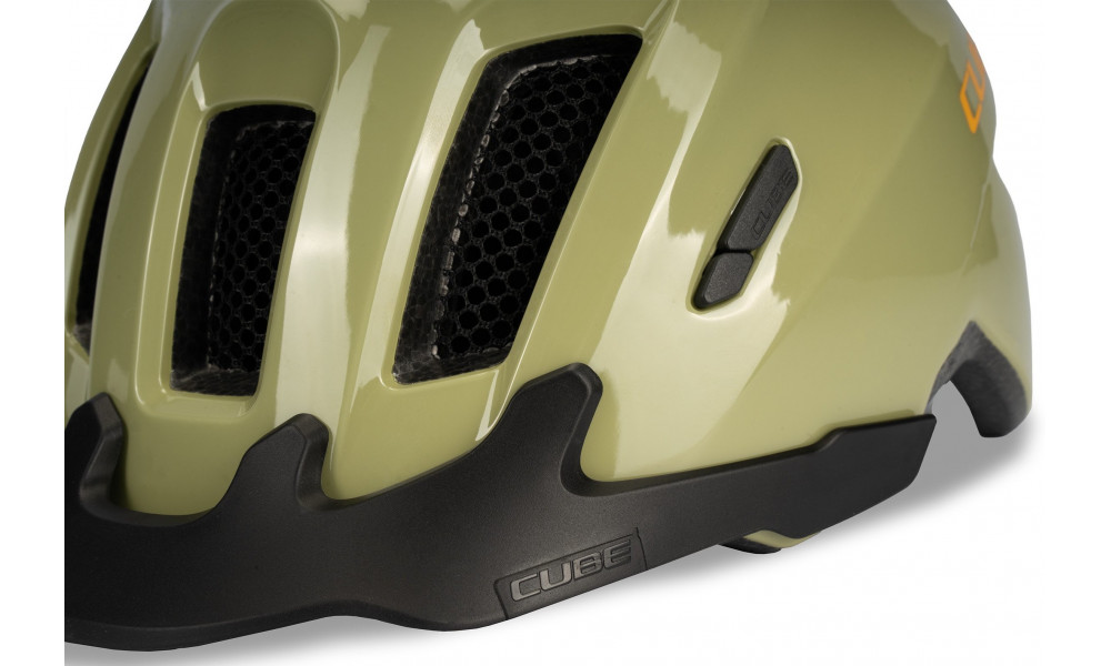 Šalmas Cube FINK lightolive - 2