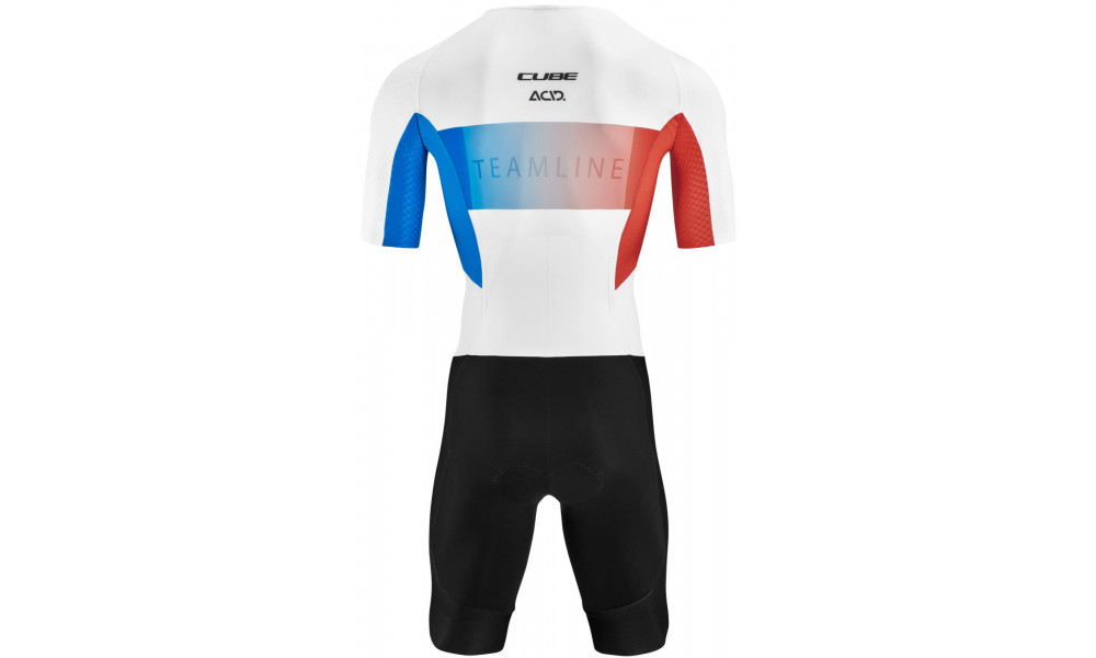 Dviratininko sportinis kostiumas CubeTriathlon Road/XC black'n'blue'n'white - 7