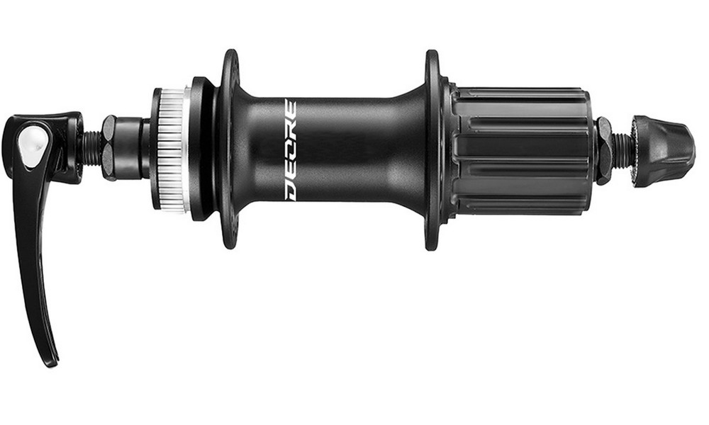 Galinė įvorė Shimano DEORE FH-M5100 135mm Disc C-Lock 8/9/10-speed 