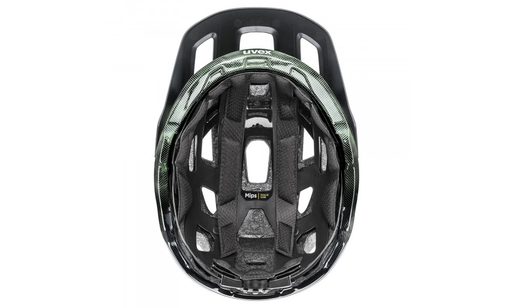 Šalmas Uvex react MIPS moss green-black matt - 7
