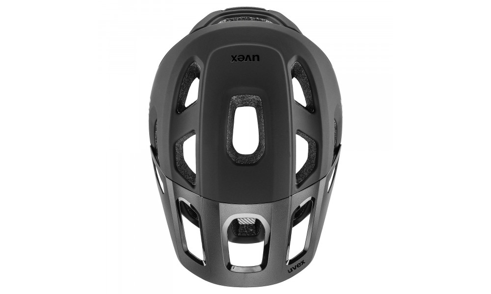 Šalmas Uvex react black matt - 12