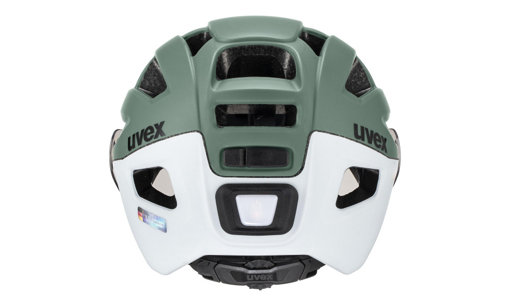 Šalmas Uvex finale visor V moss green-cloud matt - 19