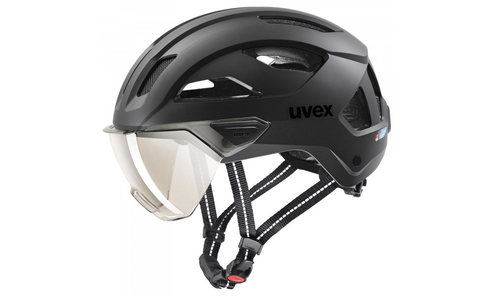 Šalmas Uvex stride visor black matt - 1