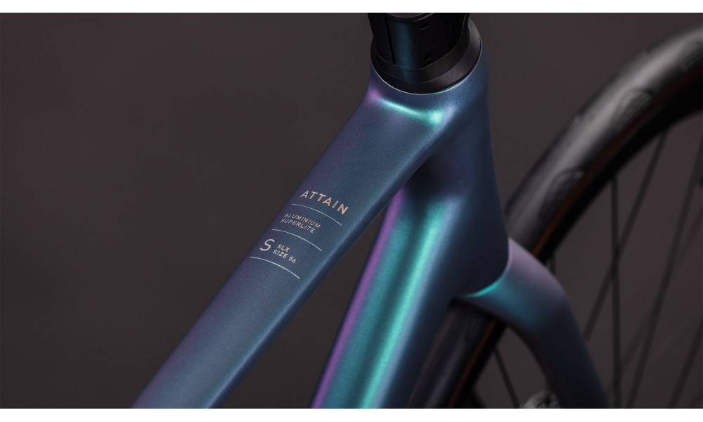 Dviratis Cube Attain SLX smaragdgrey'n'prism 2026 - 4