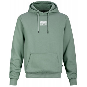 Megztinis su kapišonu Cube Organic Grid black