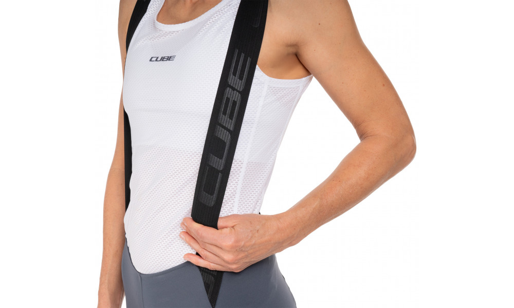 Dviratininko šortai su petnešomis Cube Gravel WS Cargo bordeaux - 4