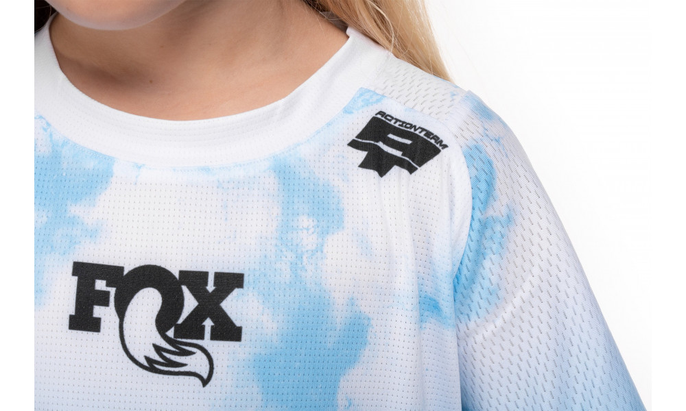 Dviratininko marškinėliai Cube MTB Rookie X Actionteam S/S black'n'blue - 2