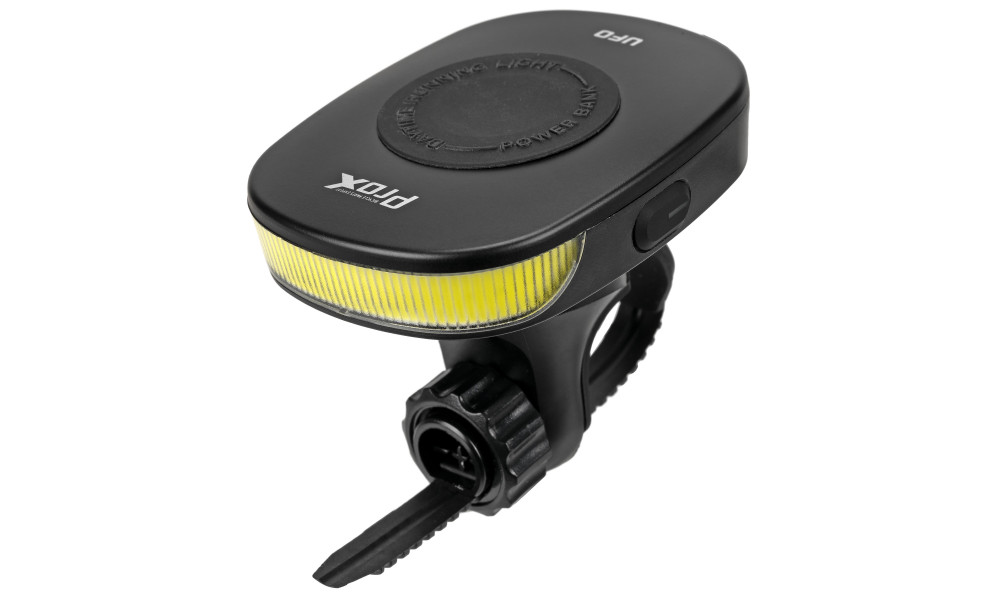Priekinė lempa ProX Ufo 300Lm Powerbank Safe+Memory USB 