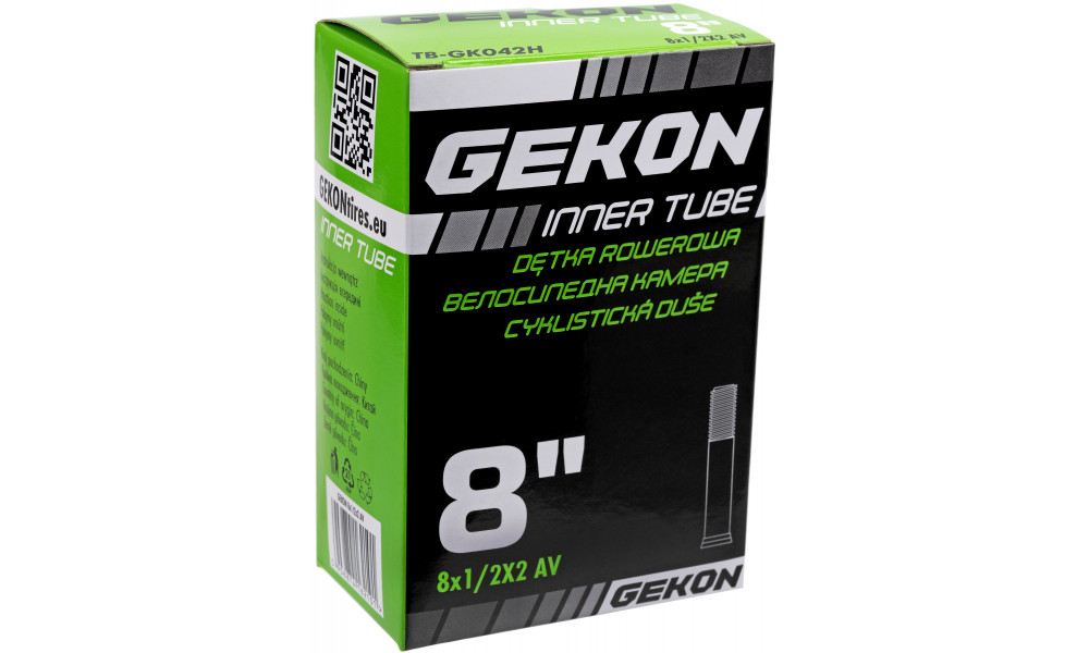 Kamera Gekon 8" 1/2 x 2 AV (el. paspirtukui) 