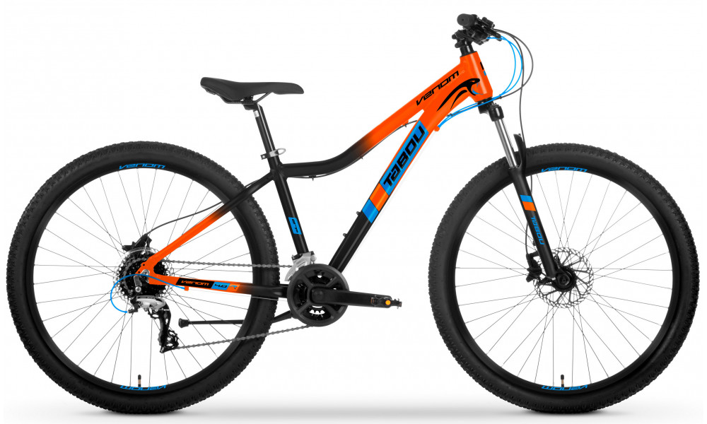 Dviratis Tabou Venom 4.0 27.5 orange-black 