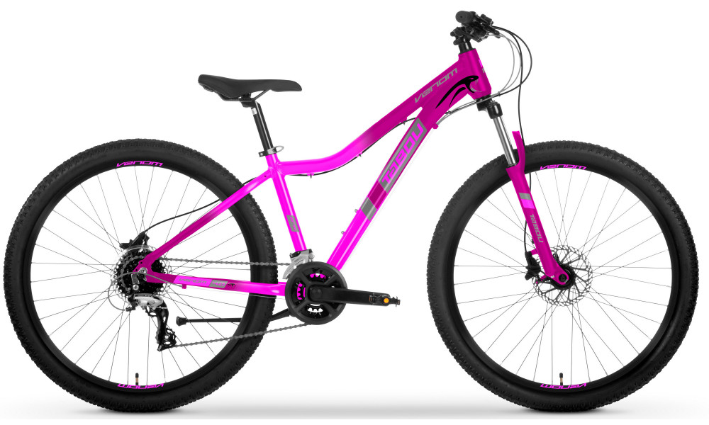 Dviratis Tabou Venom 4.0 W 27.5 pink-purple 