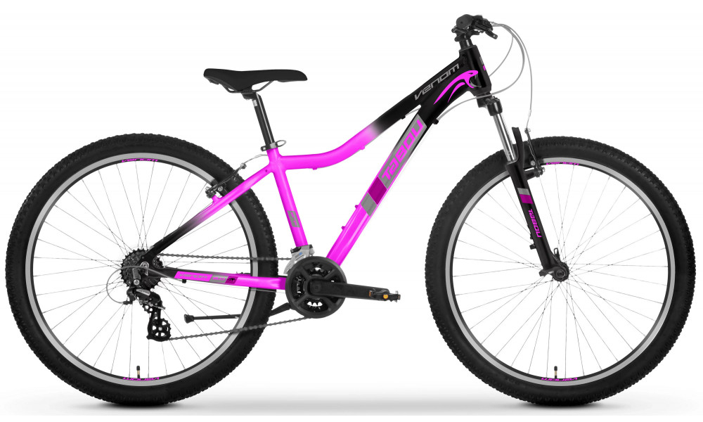 Dviratis Tabou Venom 2.0 W 27.5 black-pink 