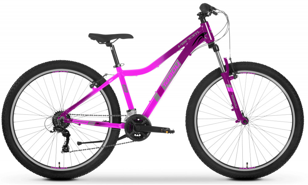 Dviratis Tabou Venom 1.0 W 27.5 pink-purple 