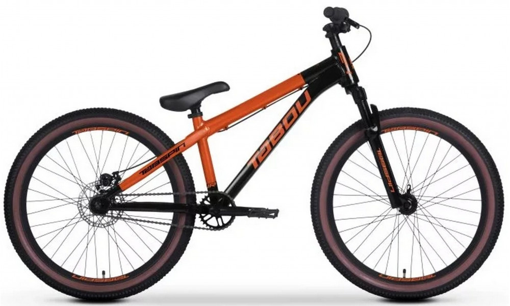 Dviratis Tabou Tabspin JR 24 black-orange 