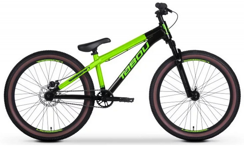 Dviratis Tabou Tabspin JR 24 black-lime 