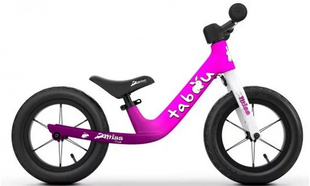 Dviratis Tabou Miss Run 12 pink-purple 