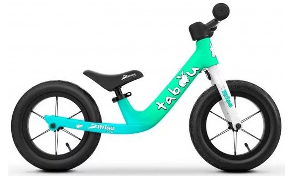 Dviratis Tabou Miss Run 12 turq-mint 