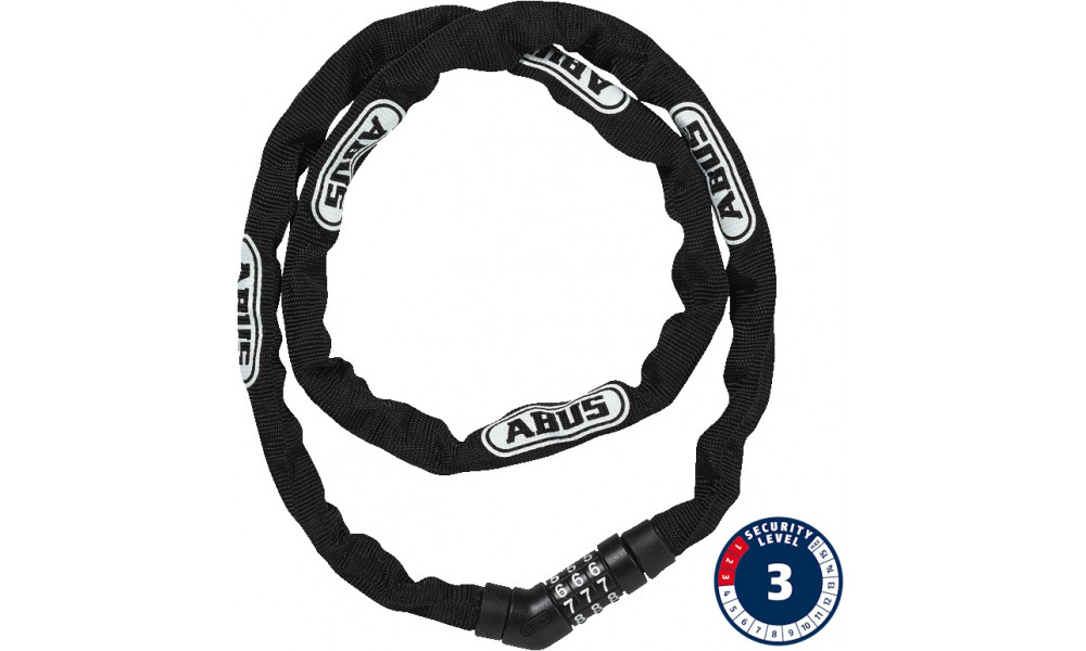 Spyna Abus Chain Steel-O-Chain 4804C/110 black 
