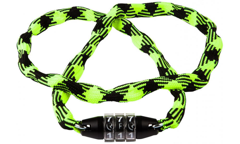 Spyna RFR CMPT chain combination 1200mm neon yellow“n“black 
