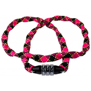 Spyna RFR CMPT chain combination 1200mm neon pink“n“black