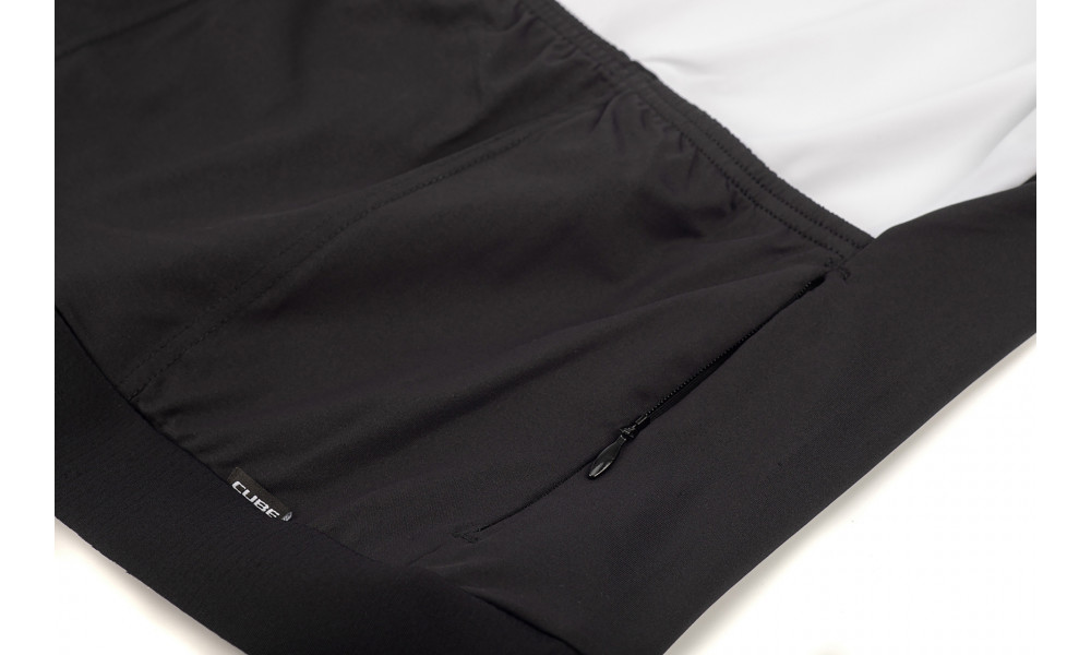 Dviratininko marškinėliai Cube Blackline WS white'n'black S/S - 5