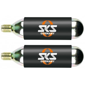 Suspausto oro CO2 balionėlis SKS pompai Airbuster (2x16g), su sriegiu