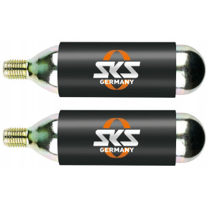 Suspausto oro CO2 balionėlis SKS pompai Airbuster (2x24g), su sriegiu