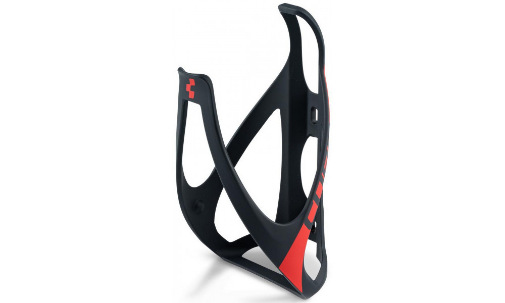 Gertuvės laikiklis Cube HPP matt black'n'red 