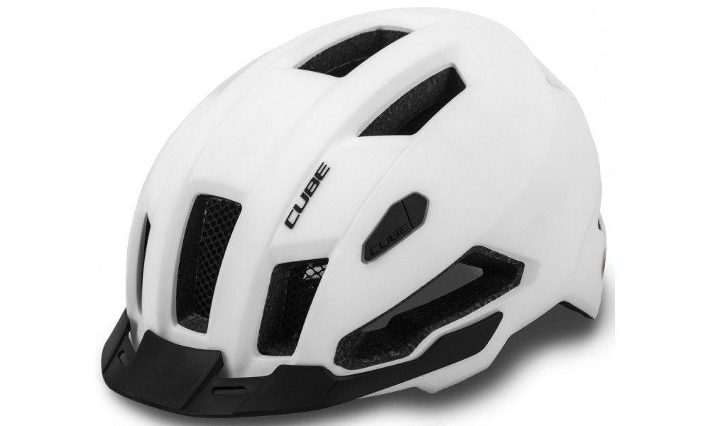 Šalmas Cube Evoy Hybrid white - 3