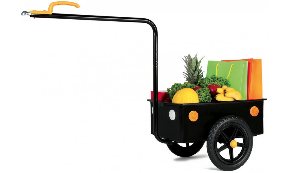 Dviračio priekaba Bellelli Mini black - 1