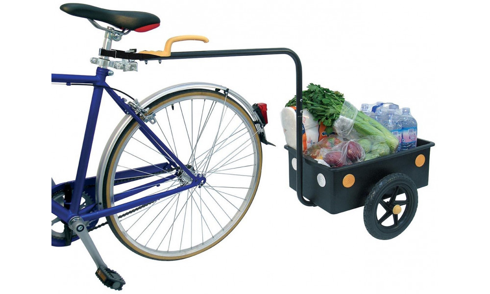 Dviračio priekaba Bellelli Mini black - 2