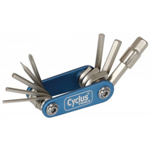 Įrankis Cyclus Tools Mini 9in1 Multitool foldable (720637)