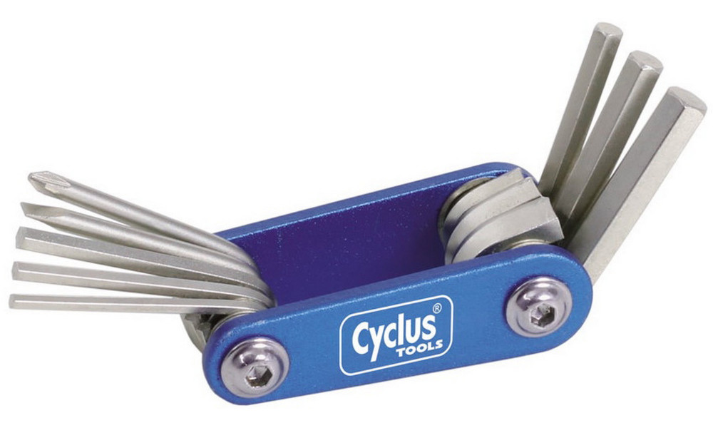Įrankis Cyclus Tools Mini 9in1 Multitool foldable (720637) - 2