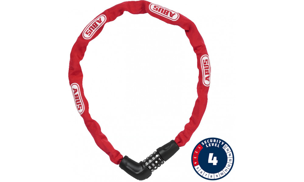 Spyna Abus Steel-O-Chain 5805C/75 red 