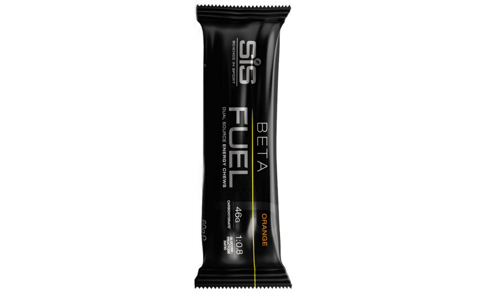 Energetinis batonėlis SiS Beta Fuel Energy Chew Orange 60g - 1