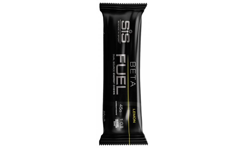 Energetinis batonėlis SiS Beta Fuel Energy Chew Lemon 60g - 1